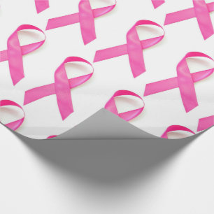 Pink Ribbon Breast Cancer Awareness Wrapping Paper