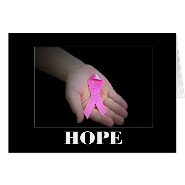 Pink Ribbon Breast Cancer Hope (Front Horizontal)