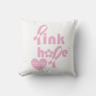 Pink Ribbon Breast cancer survivor Cushion