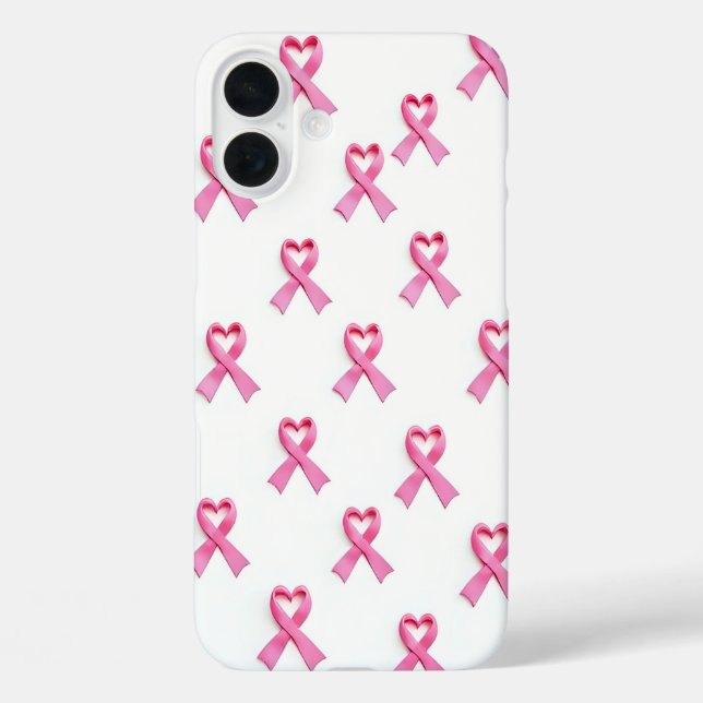 Pink Ribbon Case-Mate iPhone Case (Back)
