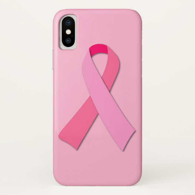 Pink Ribbon Case-Mate iPhone Case (Back)