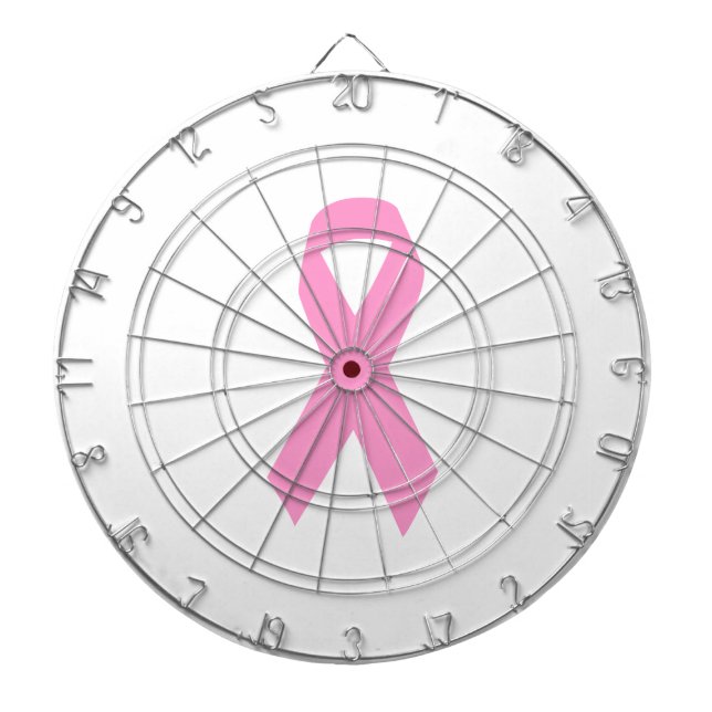 Pink Ribbon Dartboard (Front)