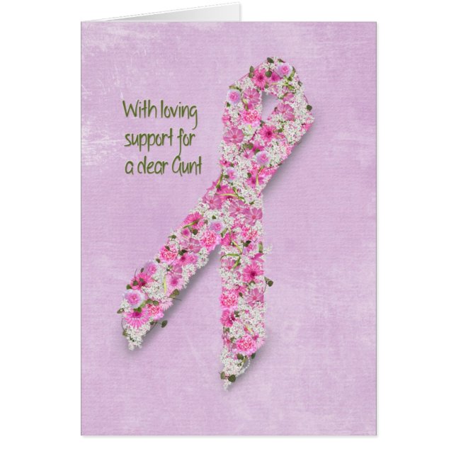 Pink Ribbon for Aunt (Front)