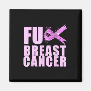 Pink Ribbon For Cancer For Breast Cancer Awareness Magnet