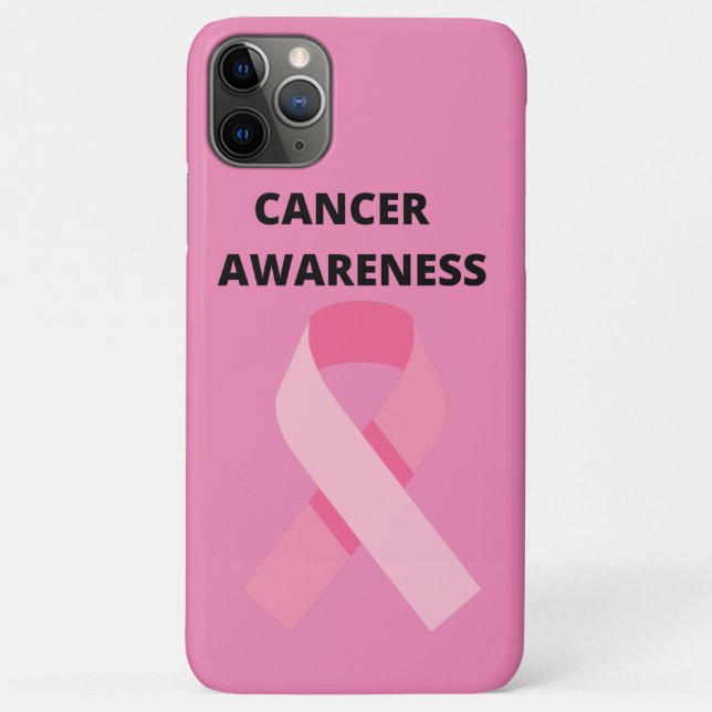 Pink ribbon for courage ,  Case-Mate iPhone case (Back)