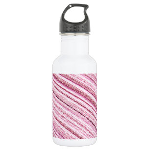 Pink Ribbon Macro 532 Ml Water Bottle