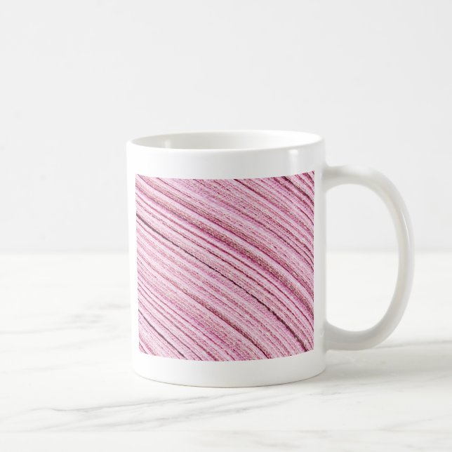 Pink Ribbon Macro Coffee Mug (Right)