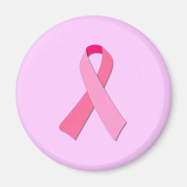 Pink Ribbon Magnet (Front)