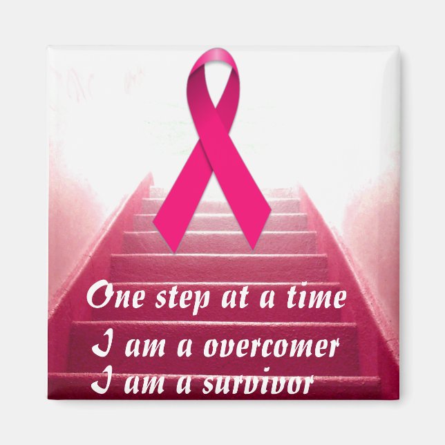 Pink Ribbon of Hope_ Magnet (Front)