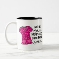 Pink Ribbon Scrubs Nurse Appreciation Gift