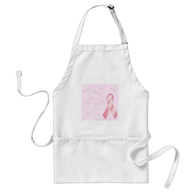 Pink Ribbon Standard Apron (Front)