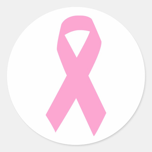 Pink Ribbon Sticker (Front)