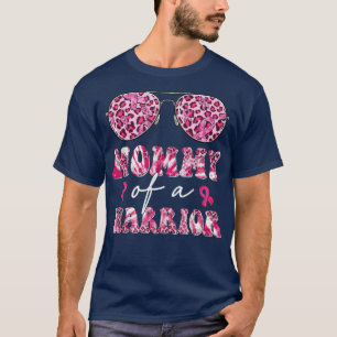 Pink Ribbon Sunglasses Mummy Of A Breast Cancer Wa T-Shirt