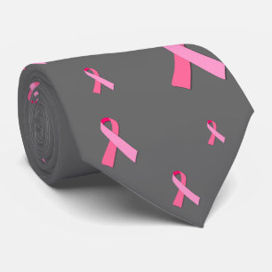 Pink Ribbon Tie