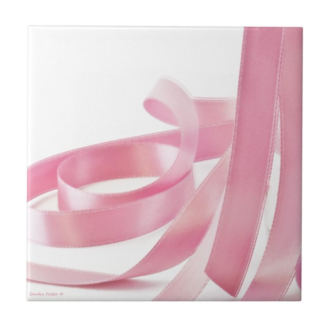 Pink Ribbon Tile (Front)
