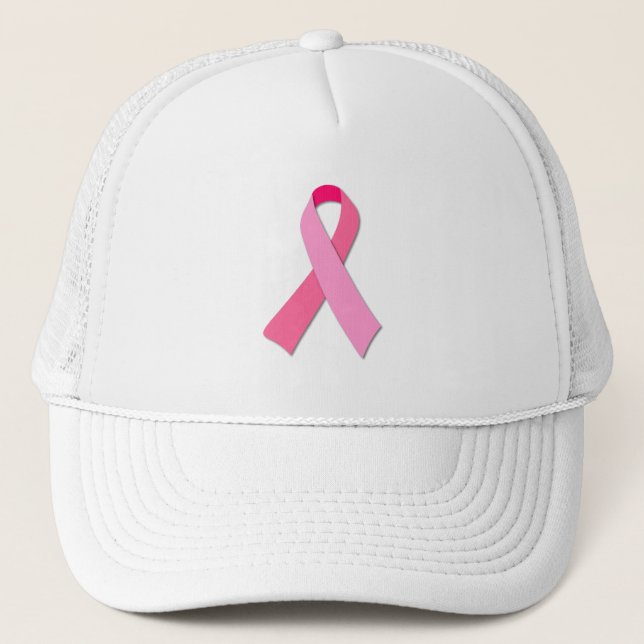 Pink Ribbon Trucker Hat (Front)