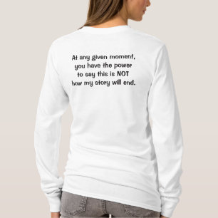 Pink Ribbon Warrior Women's Basic Long Sleeve T T-Shirt