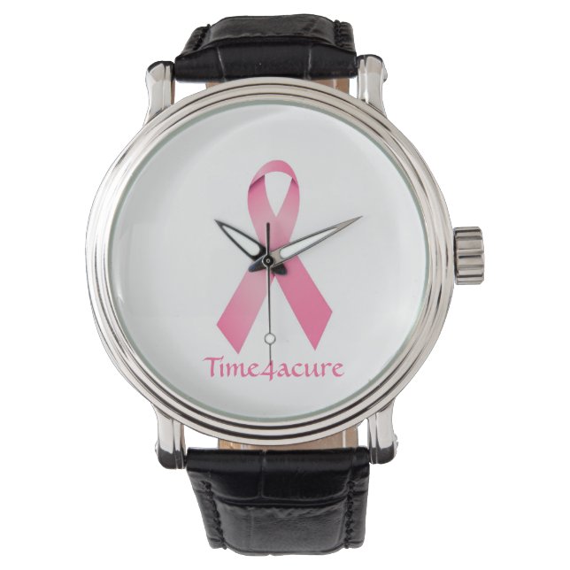 Pink Ribbon watch Breast Cancer (Front)