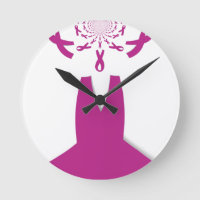 Pink Ribbons Breast Cancer Awareness Art Print