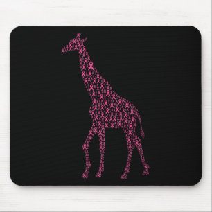 Pink Ribbons Breast Cancer Awareness Day Girls Wom Mouse Pad