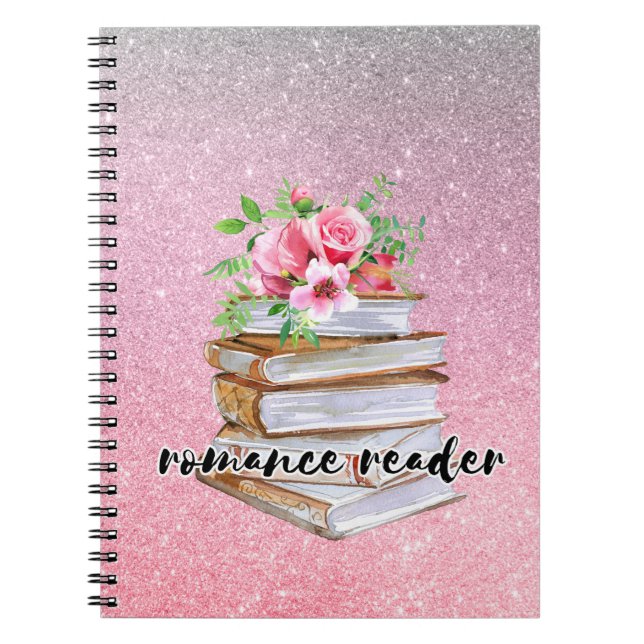 Pink Romance Reader Notebook (Front)