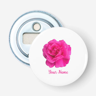 Pink Rose #6 Bottle Opener