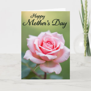 Pink Rose Affection Card