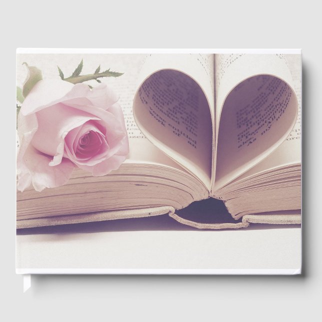 Pink Rose and Book (Front)