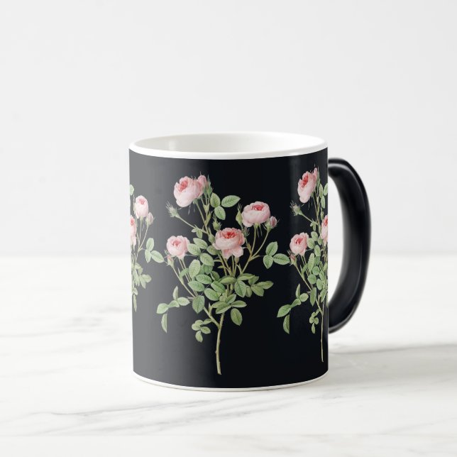 Pink Rose Blossom Garden Beauty Magic Mug (Front Right)
