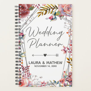 Pink Rose Blush Terrarium Wedding  Planner