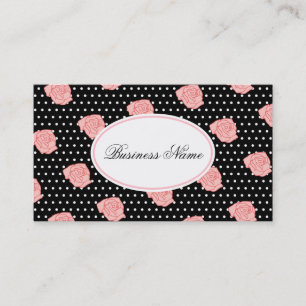 Pink Rose Business Card