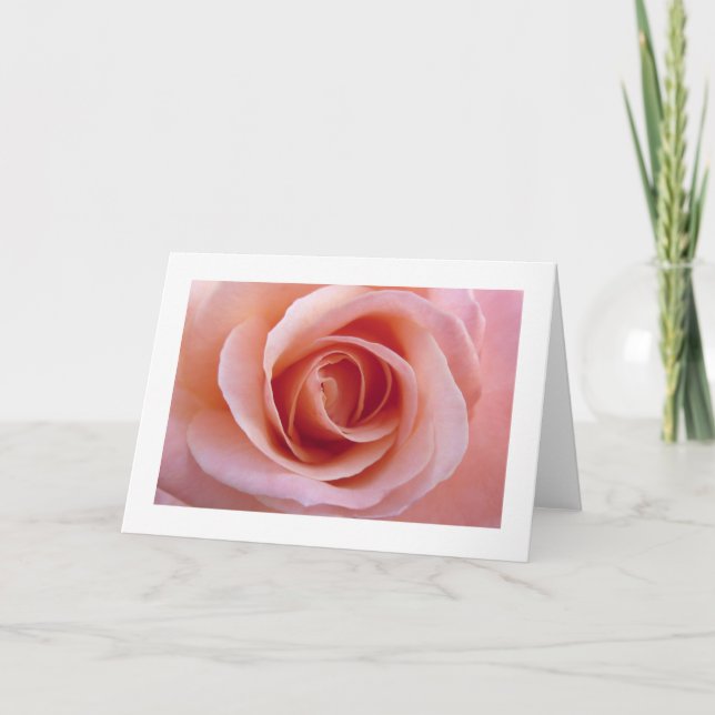 Pink Rose Card (Front)