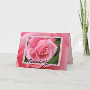 Pink Rose Card