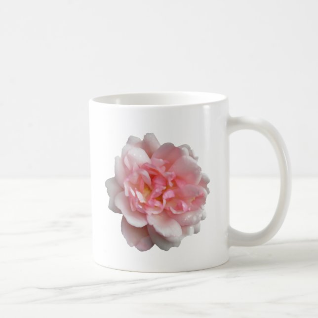 Pink Rose Coffee Mug (Right)