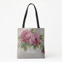 Pink Rose Elegance Tote