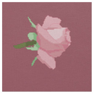 Pink Rose Fabric