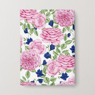 Pink Rose Flowers Pattern