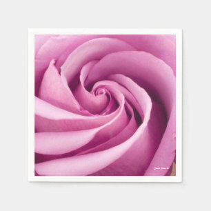 Pink Rose Folded to Perfection Napkin