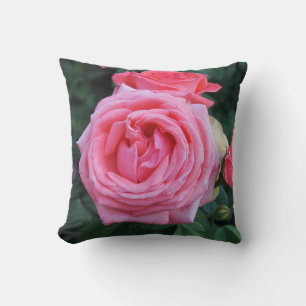 Pink Rose Garden  Cushion