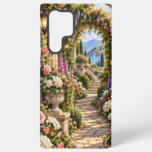 Pink Rose Garden Lake Phone Case