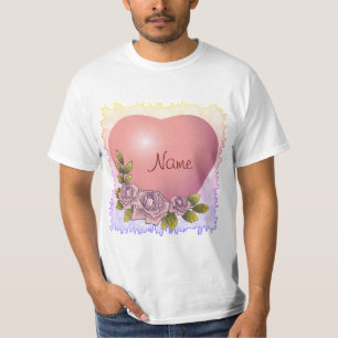 Pink Rose Garland  T-Shirt