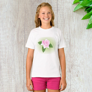 Pink Rose Girls T-Shirt