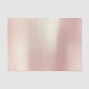 Pink Rose Gold Blush Metallic Powder Tissue Paper