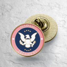 Pink Rose Gold Madam President Kamala