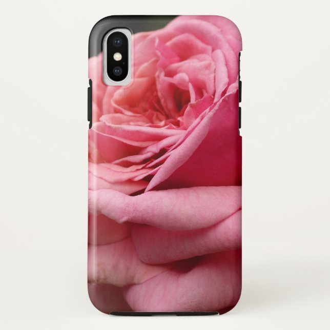 Pink Rose I Pretty Floral Photography Case-Mate iPhone Case (Back)