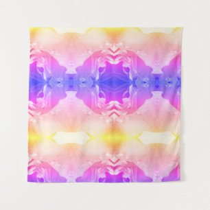 Pink Rose Ikat  Ipanema Tapestry