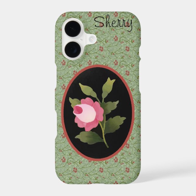 Pink Rose iPhone 11 Case (Back)