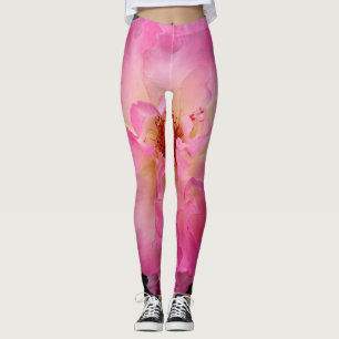 Pink Rose Leggings