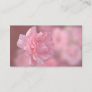 Pink rose loyalty card