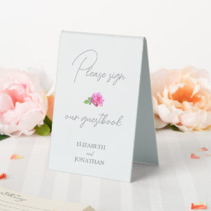 Pink Rose Minimalist Wedding
